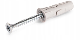 Kołek uniwersalny UNO 10x36mm z wkrętem 6,0x50mm RAWLPLUG
