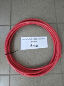 Przewód HDGs 3x2,5 300/500V PH90 - cena za 6mb 