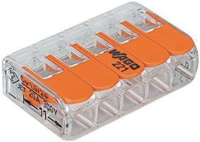 Szybkozłączka instalacyjna WAGO 5x4mm 221-415