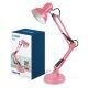 Lampa biurkowa AURIQ E27/1x60W IP20 różowy LED2B 004828