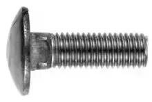 Śruba z łbem grzybkowym podsadzonym zamkowa M6x20mm ocynk 