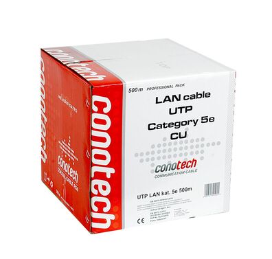 Kabel LAN U/UTP kat.5e 500mb CONOTECH NS-906
