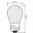 Źródło światła LED P45 E27 3W 3000K 270lm 180° AC220-240V ECO LIGHT (2)
