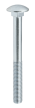 Śruba z łbem grzybkowym podsadzonym zamkowa M6x20mm ocynk  (2)