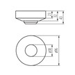 Czujnik ruchu ROLF JQ-O IP20 1200VA 230V 360st. (2)