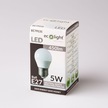 Źródło światła LED P45 E27 5W 4000K 450lm 180° AC220-240V ECO LIGHT (2)