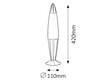 Lampa dekoracyjna LOLLIPOP 2 E14 25W P45 IP20 pomarańczowa (3)