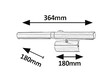 Kinkiet PICTURE LIGHT E14 2x40W T25 IP20 CHROM SATYNA (2)