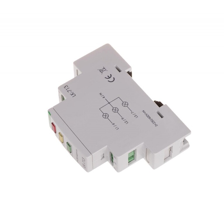 Lampka kontrolna zasilania - trójfazowa LK-713R 3 x czerwona (3)