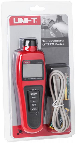 Miernik, tachometr, obrotomierz z interfejsem USB UNI-T UT372 (2)