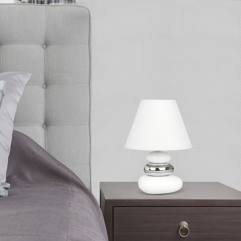 Lampa ceramiczna SALEM 1xE14 max. 40W IP20 biała (3)