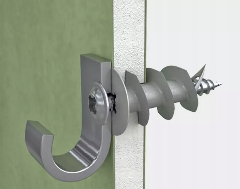 Kołek poliamid DRA-02 13x31mm do płyt G-K z wkrętem 4,2x32mm (2)