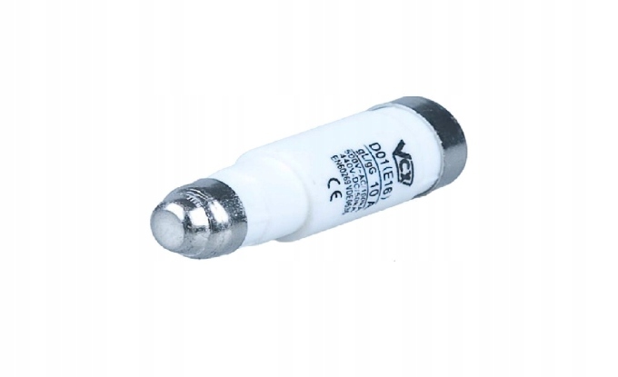 Wkładka topikowaD01 gG 6A/400V VCX D01 6A VCX (1)