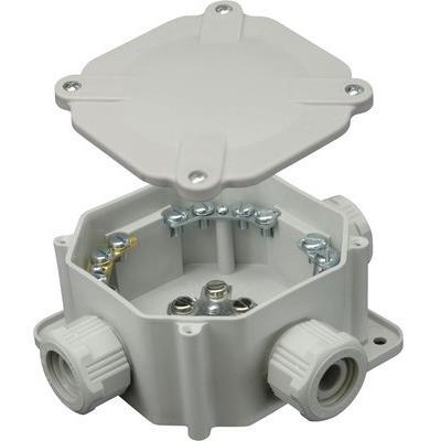 Puszka natynkowa hermetyczna IP67 97x97x47mm PG21 / 5x6 mm2 (1)