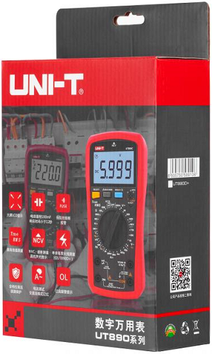 Miernik uniwersalny UNI-T UT890C NCV (4)