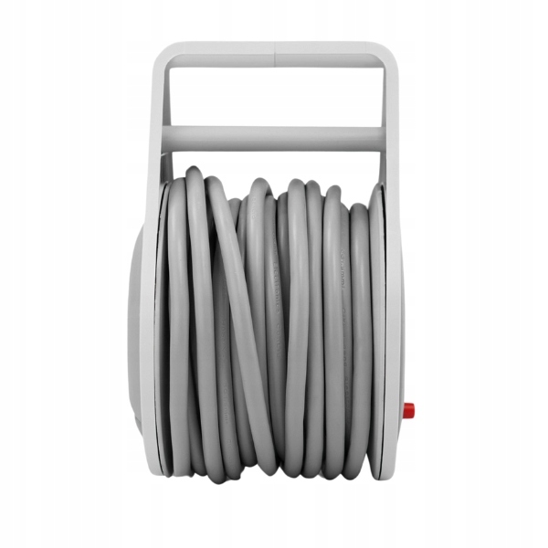 Przedłużacz bębnowy 10m IP20 3x2p+z 3x1mm2 10A PZ-ECO-3/10/3X1/H05VV-F (2)