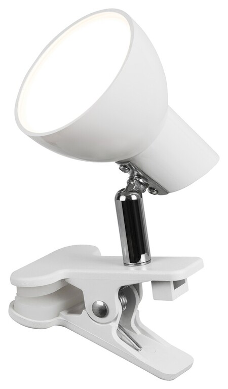 Lampka NOAH LED 5W 360lm 3000K IP20 na klips biała (2)