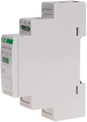 Lampka kontrolna zasilania - jednofazowa LK-712G 130-260V ZIELONA (2)