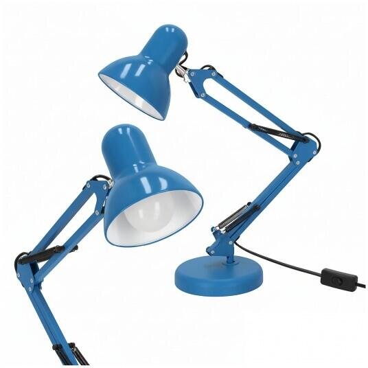 Lampa biurkowa AURIQ E27/1x60W IP20 niebieski LED2B  (2)