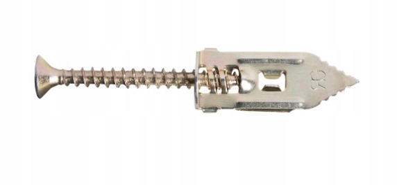 Łącznik metalowy TAP-IT do wbijania do płyt G-K 10,5x30 mm z wkrętem 4x40mm RAWLPLUG (1)