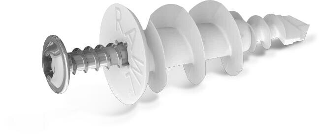 Kołek wkręcany do płyt GK z wkrętem 4,2x32mm - op. 100szt (2)