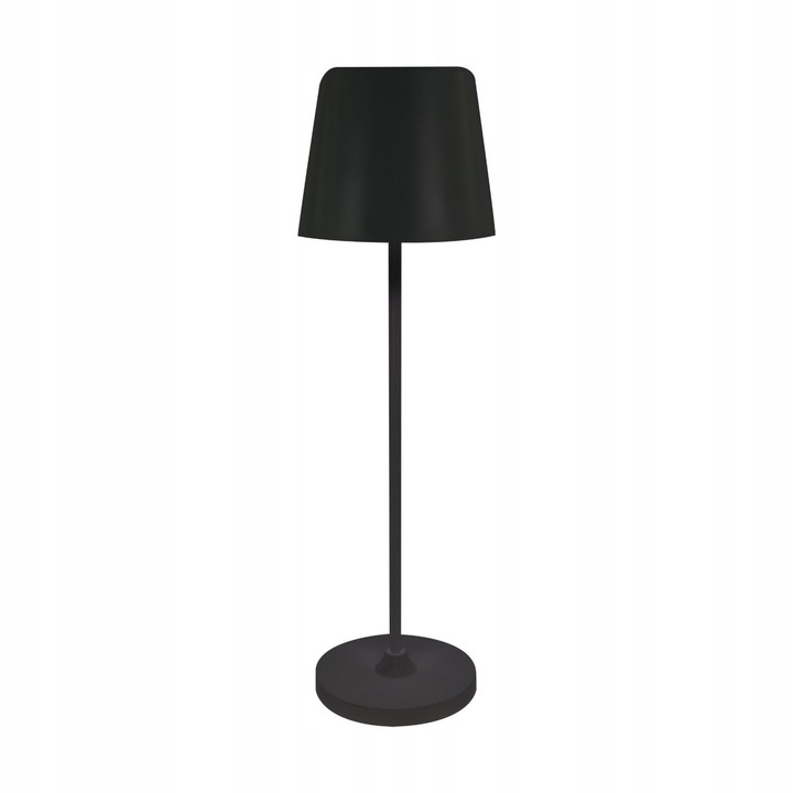 Oprawa biurkowa TOGA LED 2W 200lm 3000/4000/6500K 160° IP54 ACCU USB-C BLACK IDEUS (1)