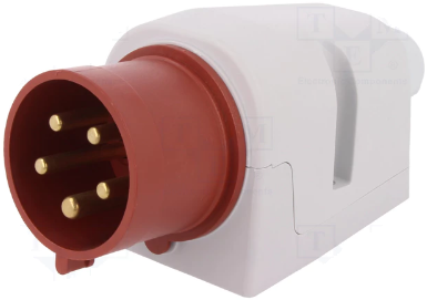 Wtyczka siłowa stała 32A 5p IP44 (1)