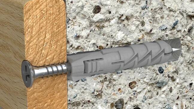Kołek rozporowy 8x40mm z wkrętem 4,5x60mm (opk. 200szt.) (2)