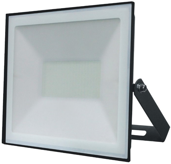 Naświetlacz LED 100W 5500lm 6400K 120° IP65 SLIM LUX czarny