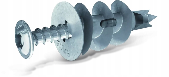 Kołek poliamid DRA-02 13x31mm do płyt G-K z wkrętem 4,2x32mm (1)