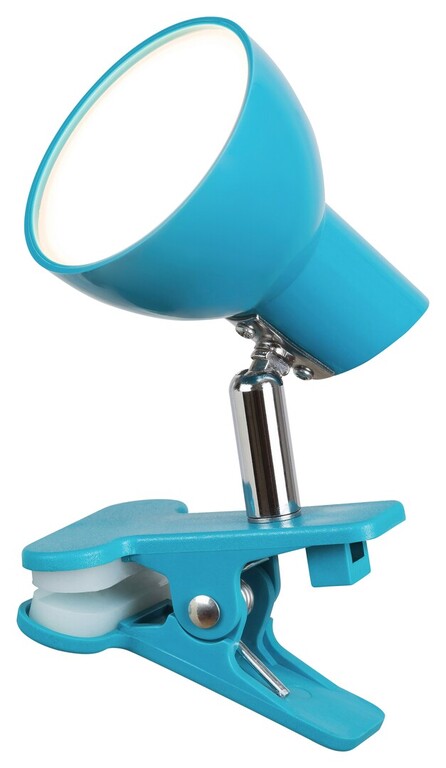 Lampka NOAH LED 5W 360lm 3000K IP20 na klips niebieska (2)