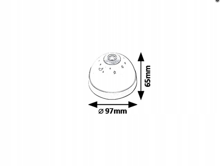 Lampka zegarek Lupe RGB LED/ 0,5W DC 5V IP20 30lm 3xAAA (3)